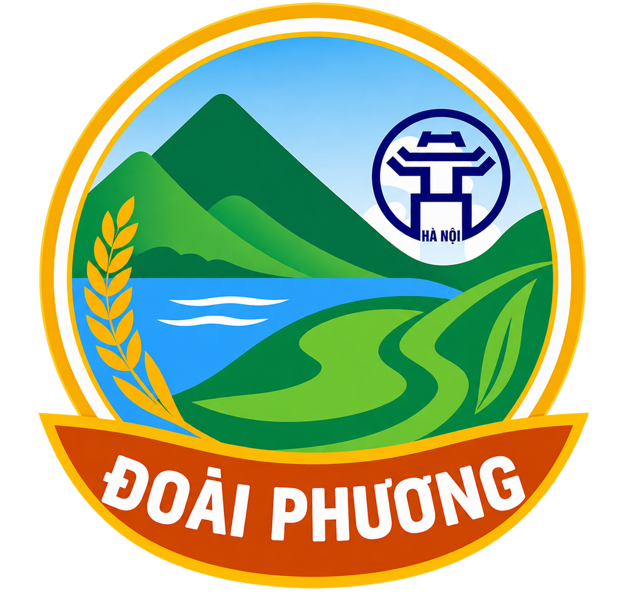 Logo xã Đoài Phương